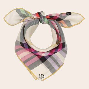 BNWT - Neckerchief with FRAAS Plaid made of pure silk - minor defect